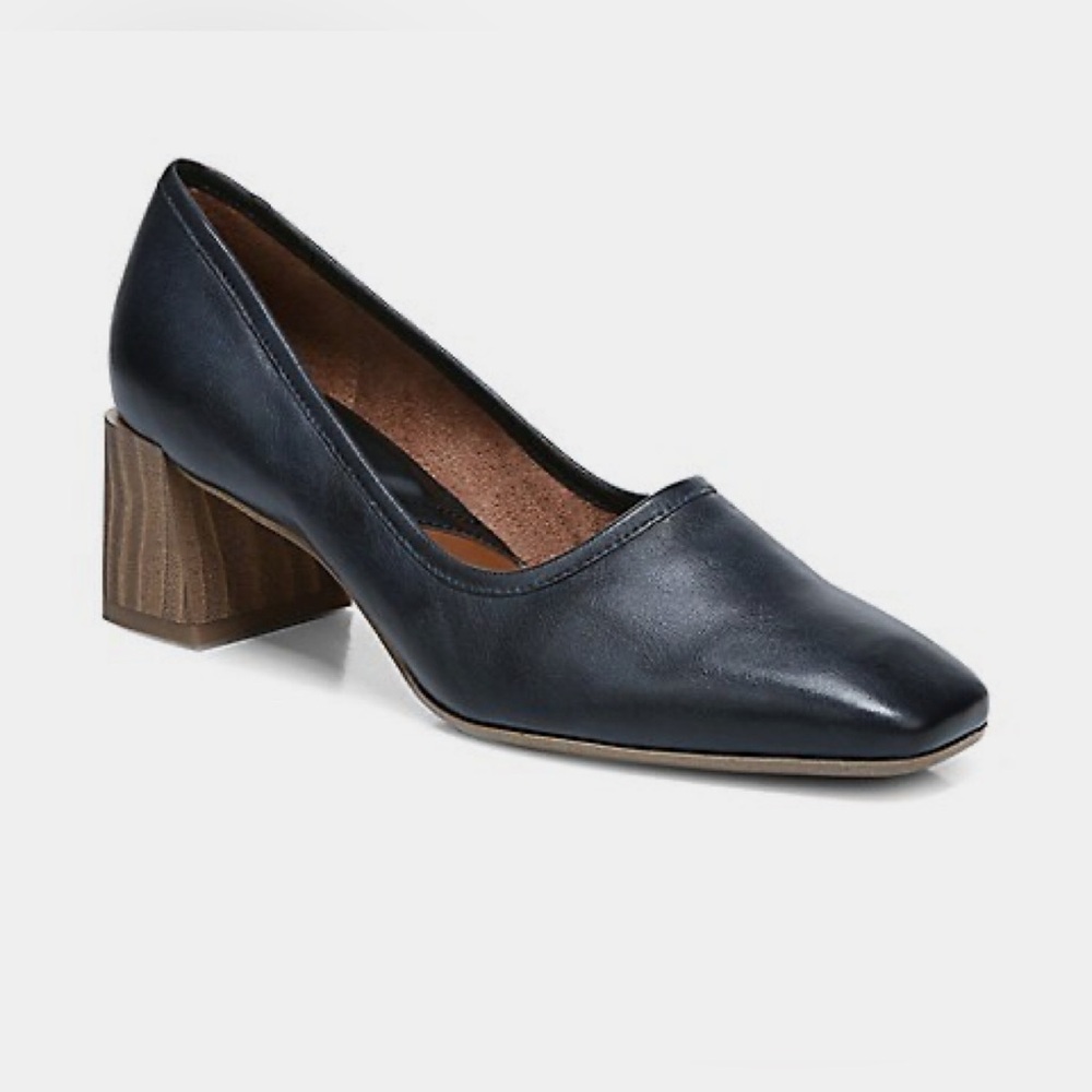 Franco Sarto Neveah Leather Pump - Navy